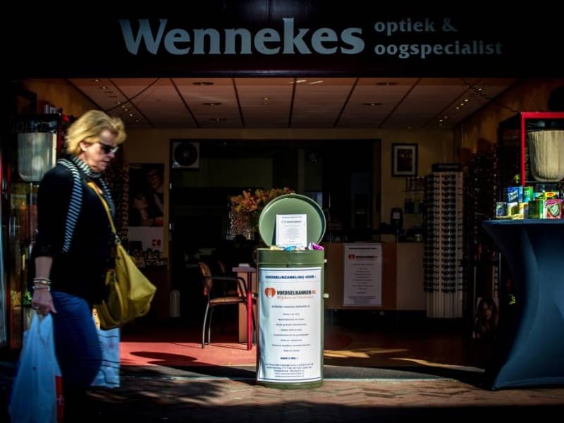 Winkelier in Wijchen voert actie voor voedselbank Wijchen