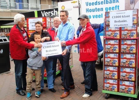 Boodschappen voor Voedselbank Houten