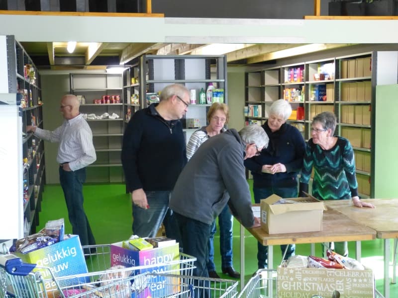Voedselbank Raalte succesvol van start