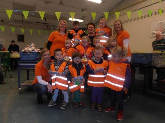 Kinderen in actie voor Voedselbank Hoogeveen