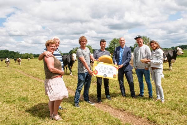 38.000 eieren en 1.500 kilo kaas voor Voedselbank Amersfoort