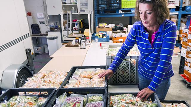 Honderd gezinnen zonder eten door onbereikbare Voedselbank
