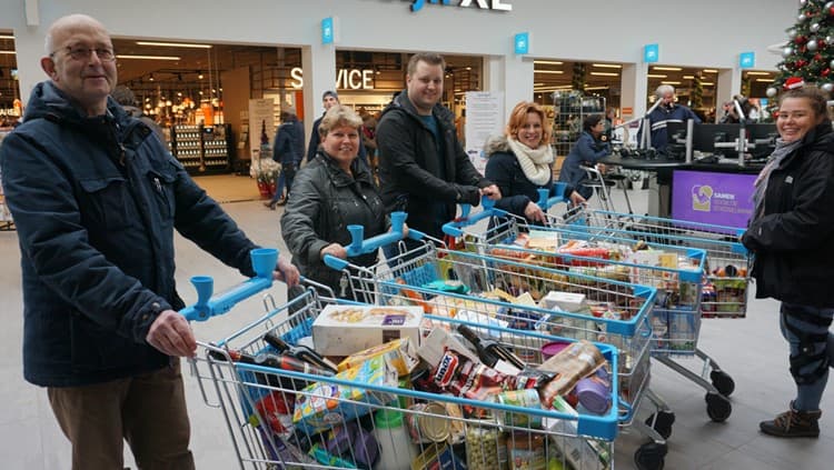 Volle karren op laatste dag van Samen voor de Voedselbank